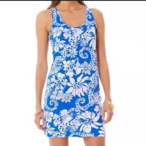 Lilly Pulitzer Seahorse Shore Dress Racerback XS
